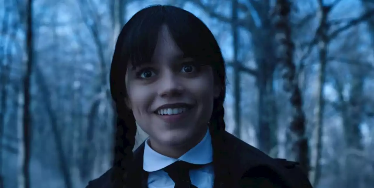 Here's Why Jenna Ortega Never Blinks in Tim Burton and Netflix's 'Wednesday'