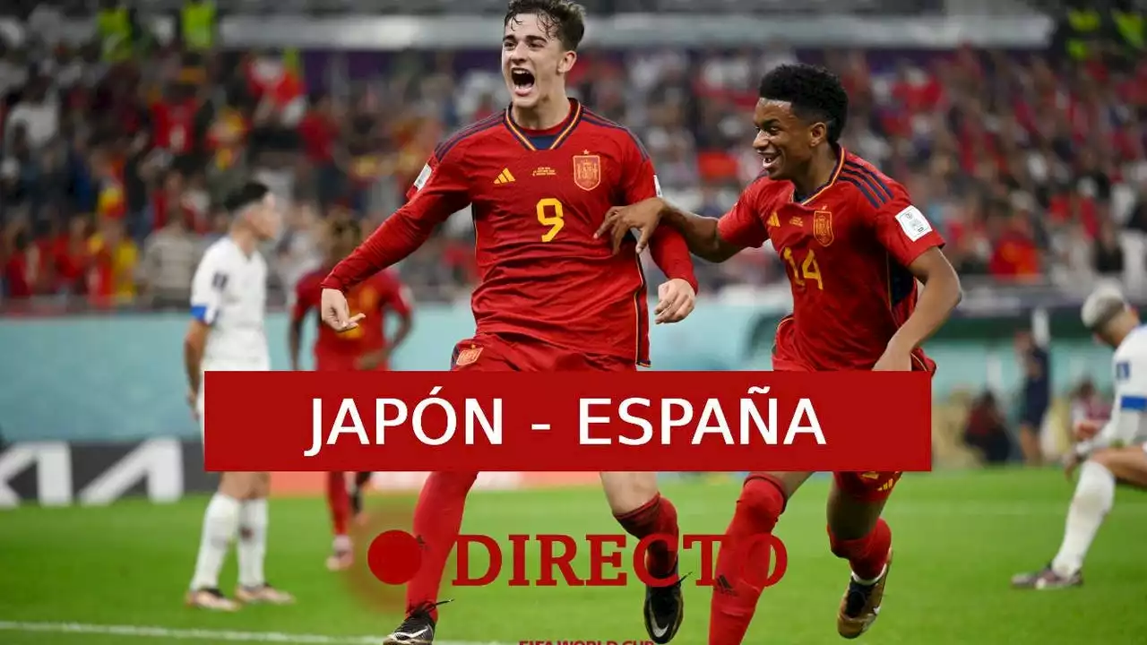 Japón - España, en directo: alineación de Luis Enrique en el tercer partido del Mundial de Qatar