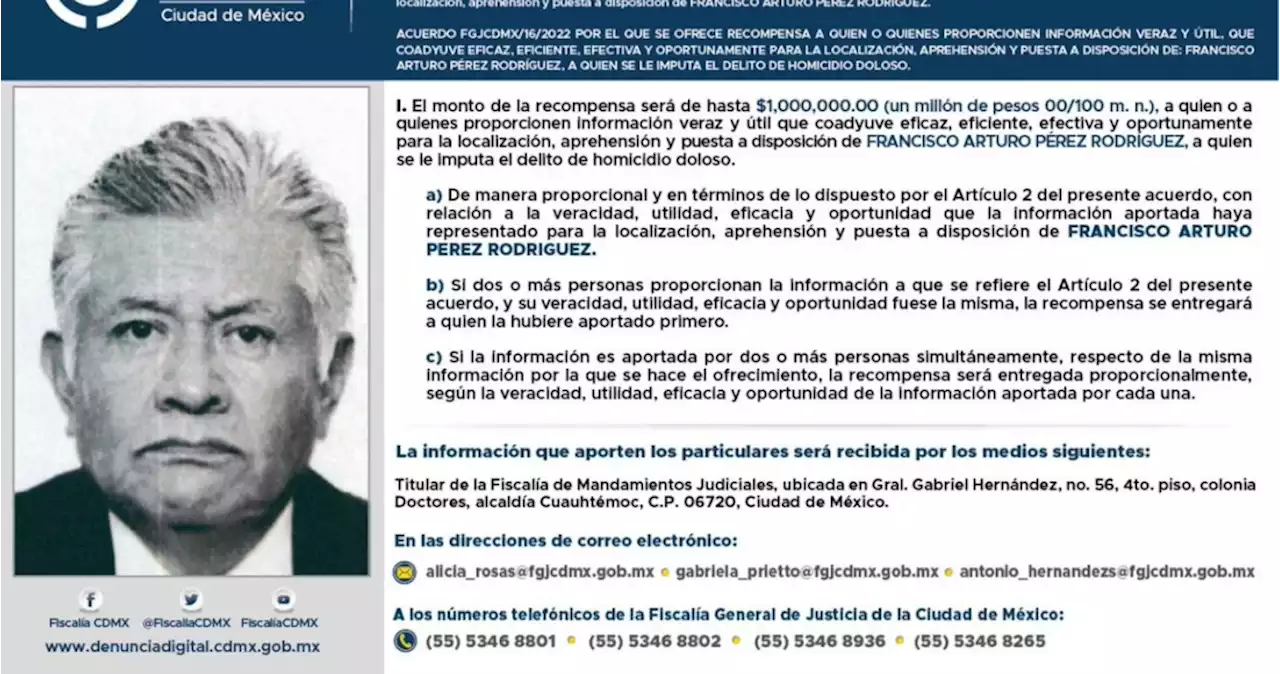 DRO del Colegio Rébsamen es detenido en Oaxaca; la FGJ-CdMx ofrecía un millón por él