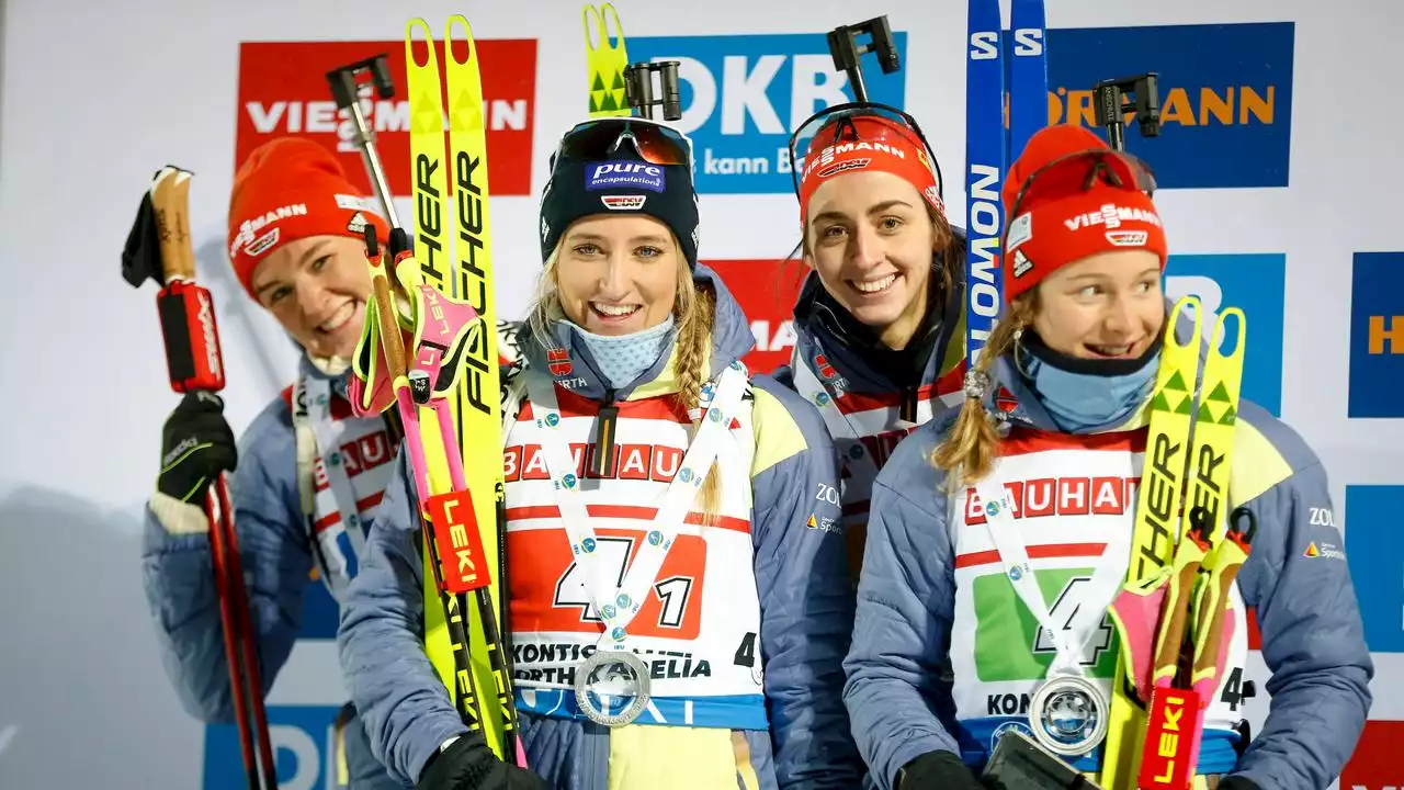 Biathlon in Kontiolahti: Sophia Schneider und Anna Weidel - nervenstarke Hoffnungsträgerinnen