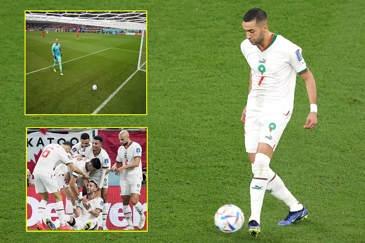 Chelsea star capitalises on huge error from Canada goalkeeper to put Morocco ahead