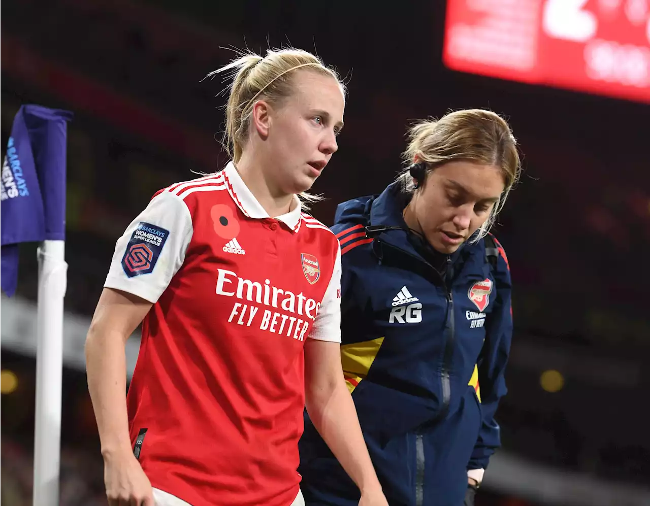 England legend Ellen White praises Arsenal star Beth Mead's incredible mentality and says she will 'come back stronger' after ACL injury against Manchester United