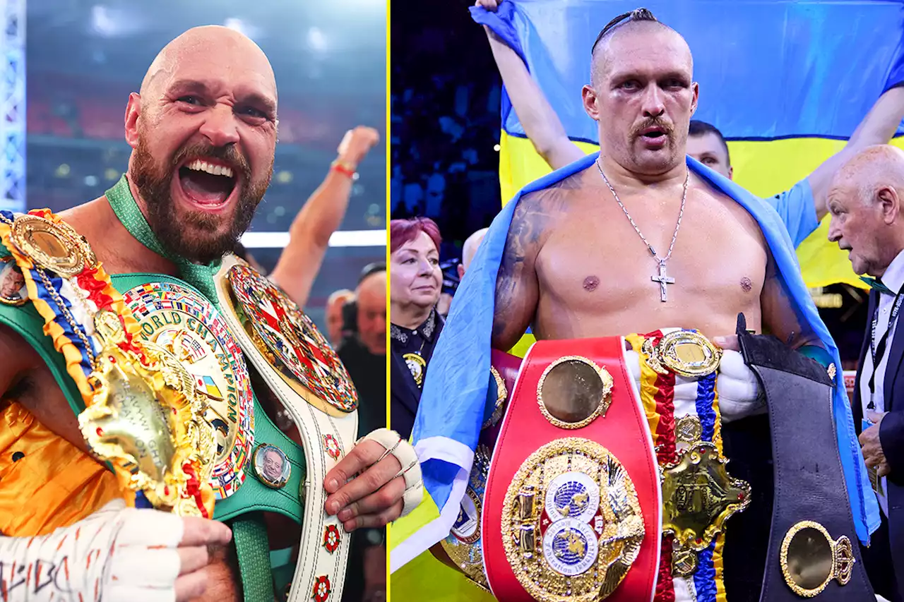 Fury reveals undisputed will not happen against Usyk as he will not pay IBF