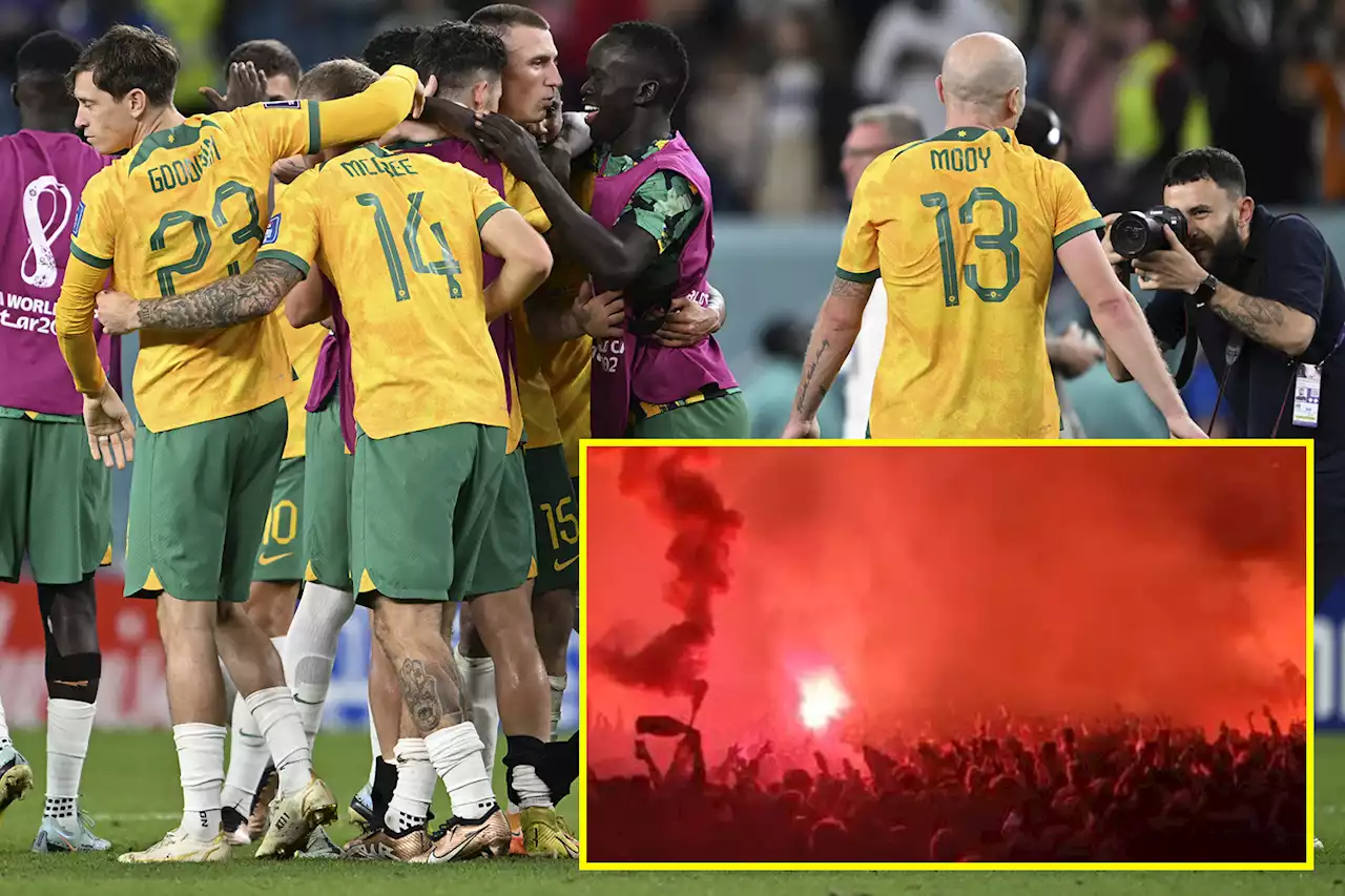 Players in tears, flares lit at 4am - Australia's World Cup win meant so much