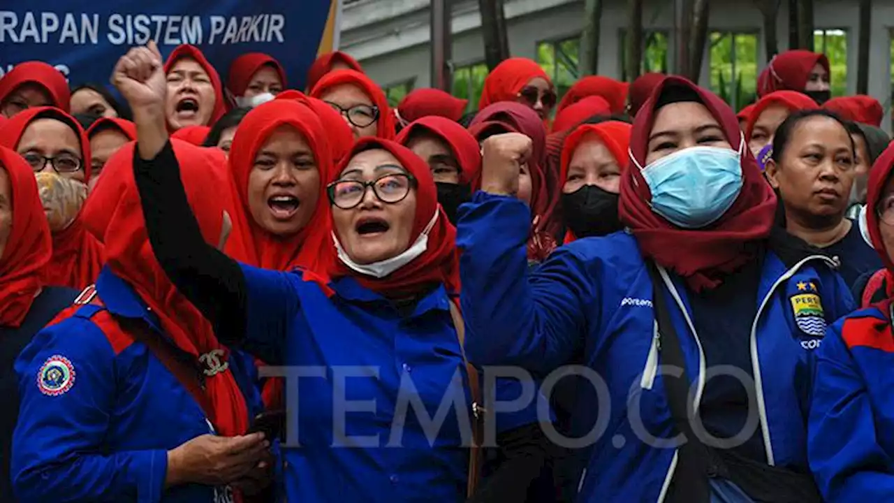 Buruh Kota Bandung Tuntut Walikota Teken Kenaikan UMK 2023