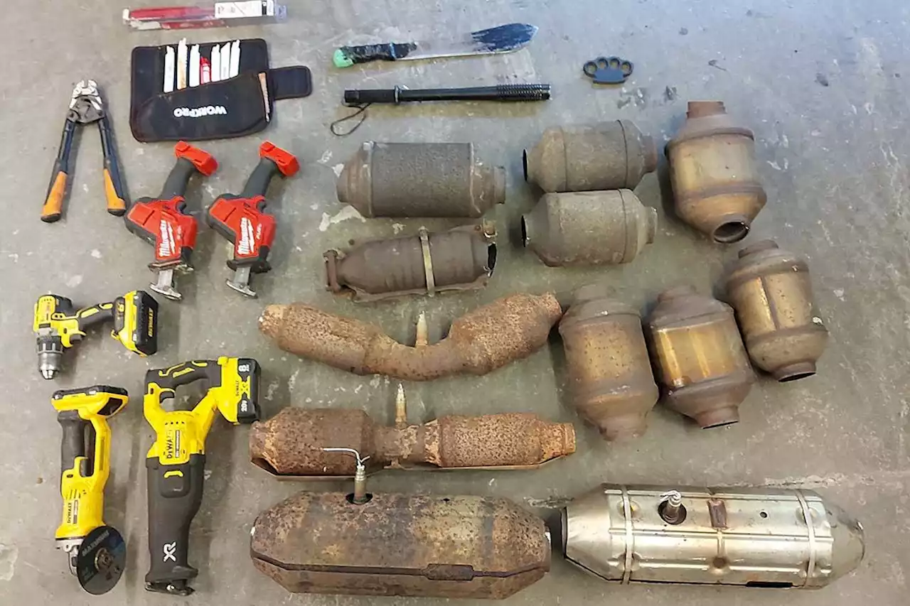 Catalytic converter theft ends with foot chase for police through B.C. park - Terrace Standard