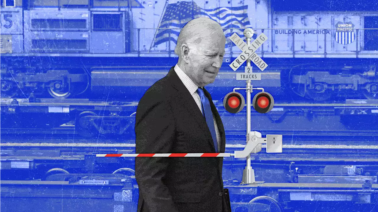 Biden and Democrats Are Walking a Tightrope With Rail Worker Union Allies