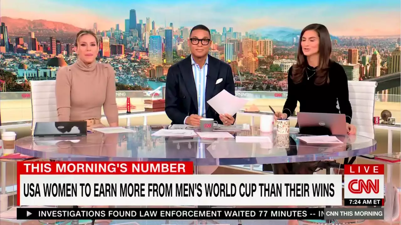 Don Lemon Draws Ire of Female Co-Hosts by Crapping on Women’s Soccer