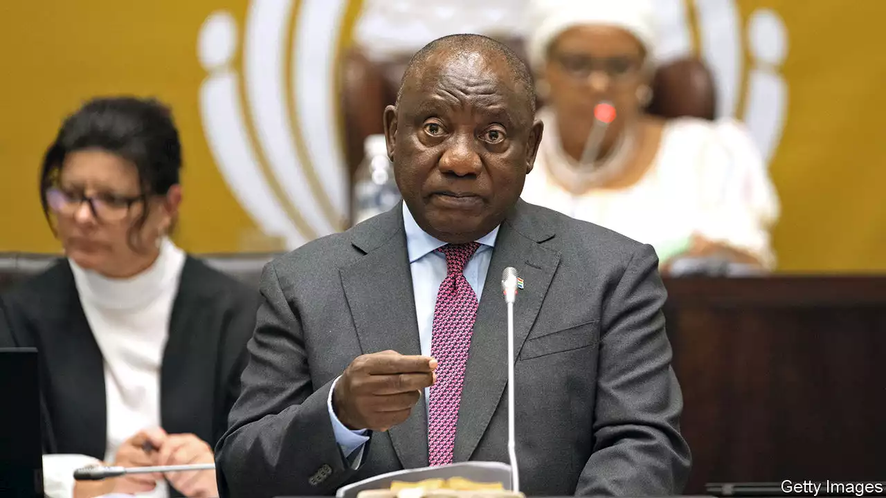 A sofa stuffed with cash imperils South Africa’s president