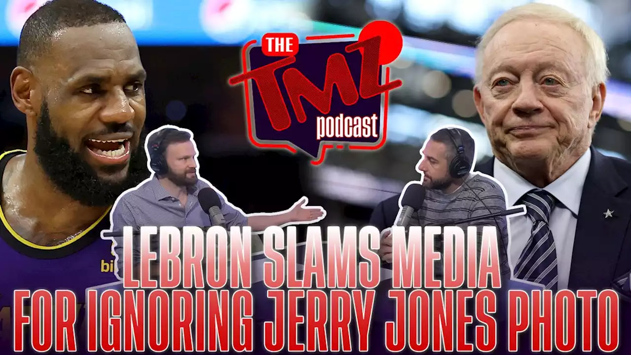 LeBron James Slams Reporters for Not Asking Abo... by The TMZ Podcast