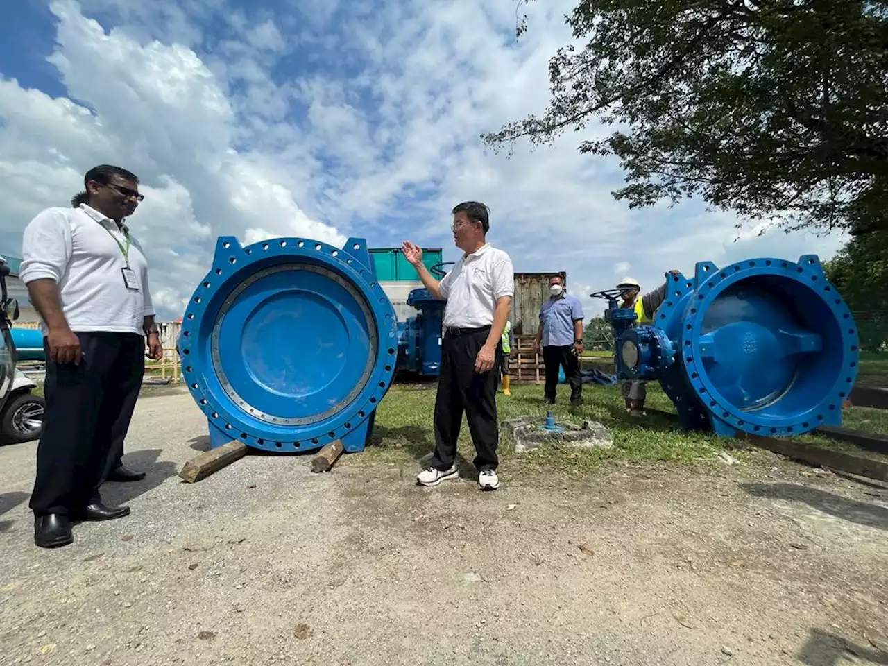 Injap LRA Sungai Dua berusia 45 tahun diganti esok