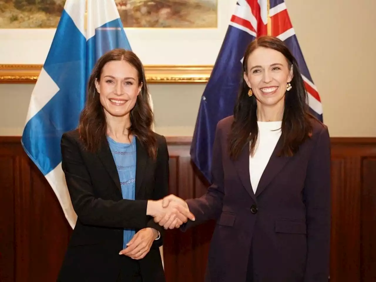 Prime ministers of New Zealand, Finland chide reporter for 'sexist' query