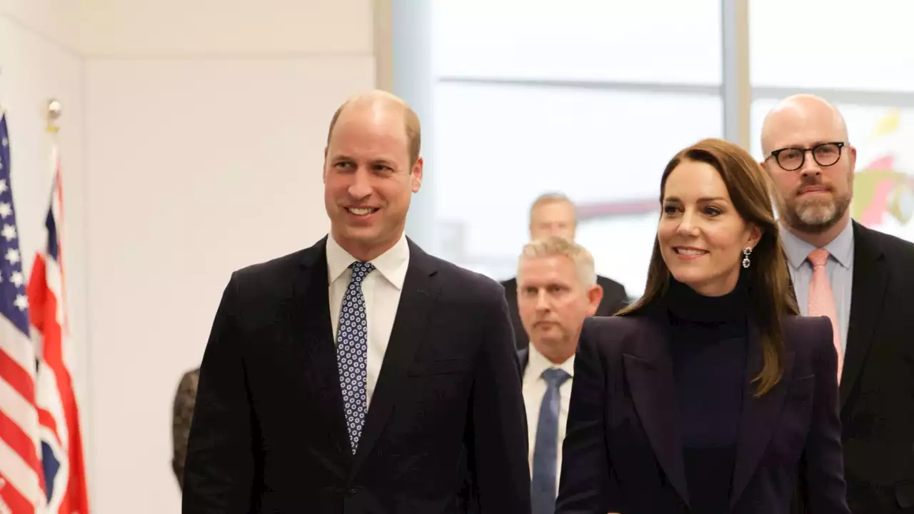 The Prince and Princess of Wales’s Matching Suits Send a Message
