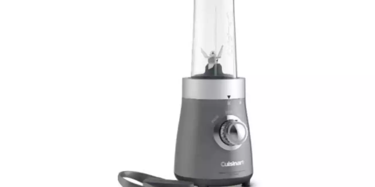 Cuisinart compact blenders recalled due to risk for laceration
