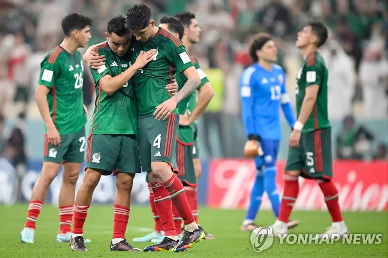 [월드컵] 카타르서 멈춰선 '16강 전문' 멕시코…'8연속 진출' 불발 | 연합뉴스