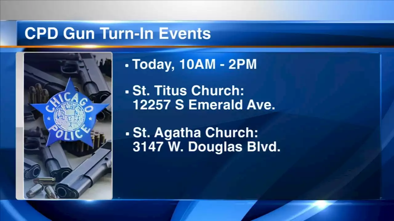 Chicago police trade $100 gift cards for guns at West Pullman, Lawndale turn-in events