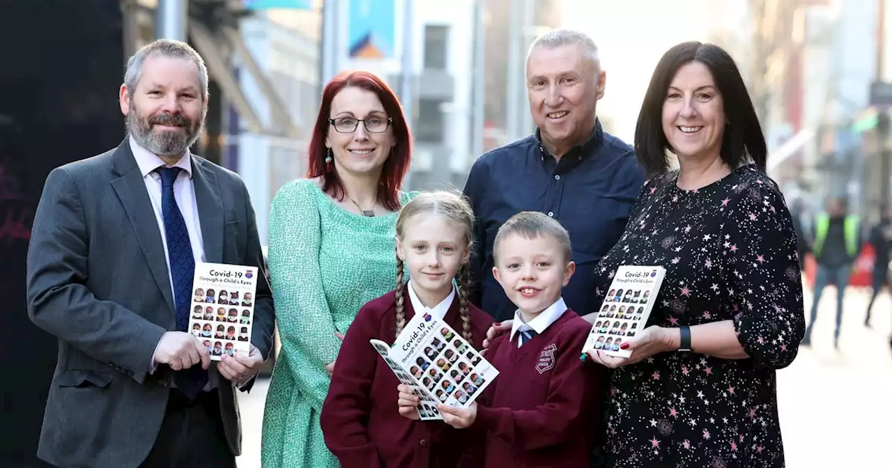 West Belfast children become authors after launch of special book