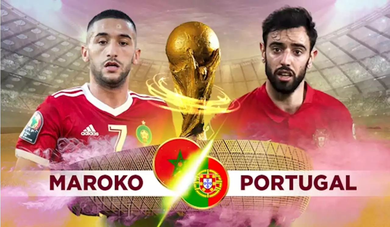 Menit Ke-42, Youssef En-Nesyri Bawa Maroko Ungguli Portugal