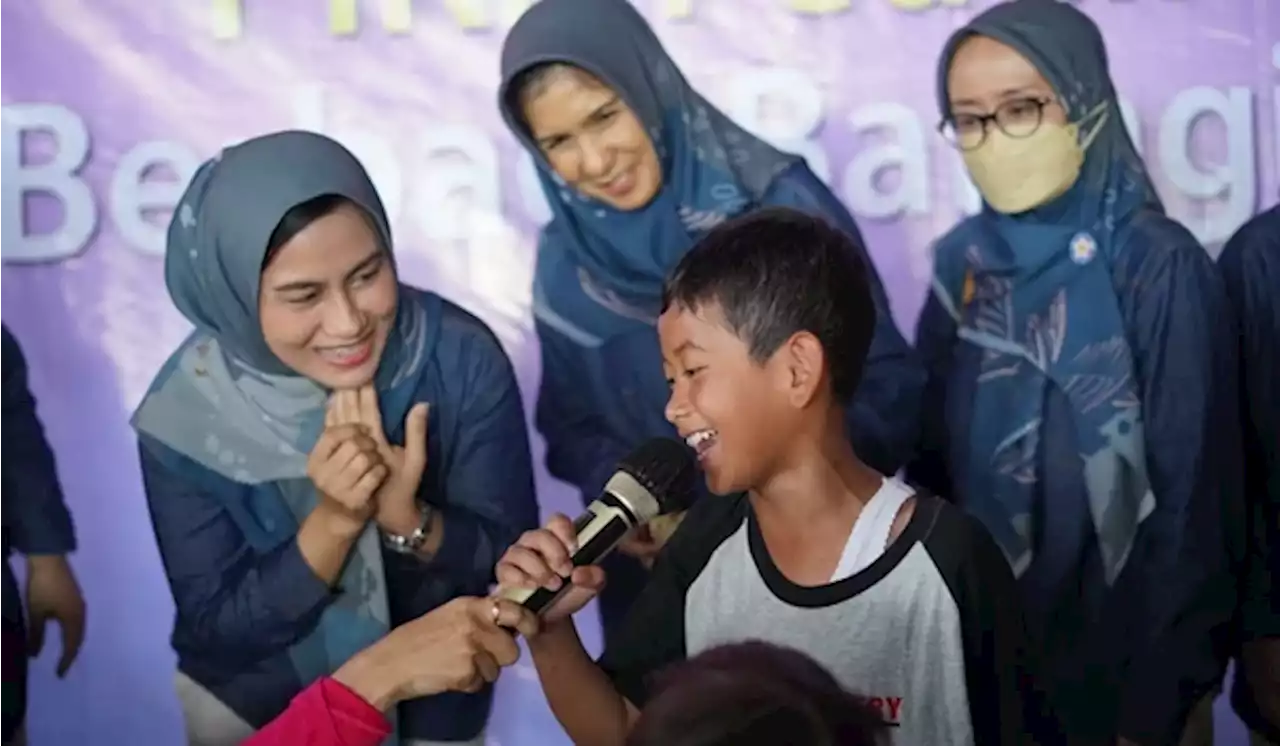 PLN Hadirkan Sesi Trauma Healing Bagi Penyintas Gempa Cianjur