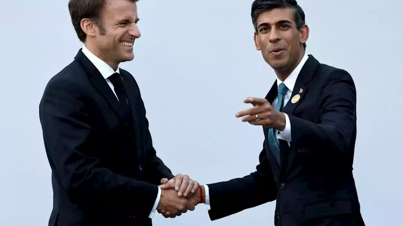 Coupe du Monde: Macron et Sunak se chambrent avant France-Angleterre