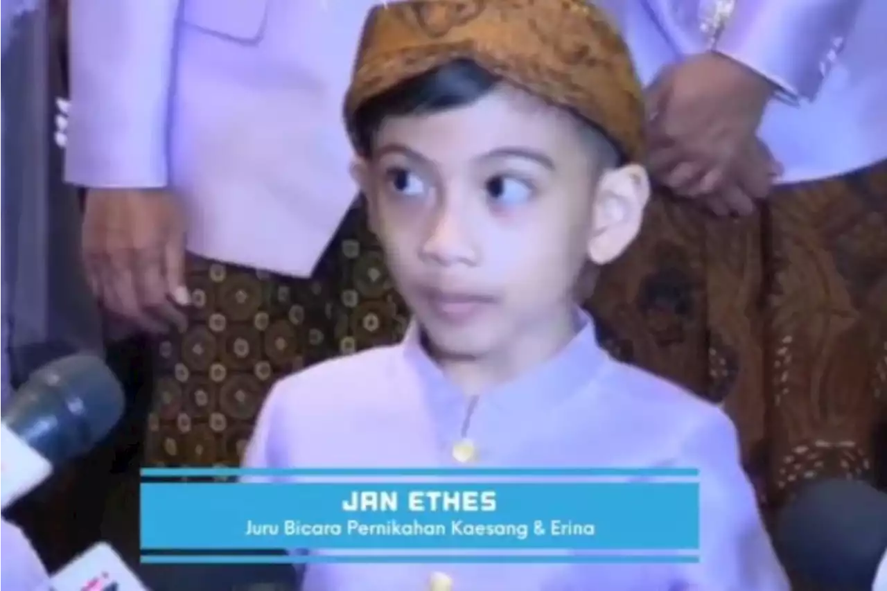 Jadi Jubir Pernikahan Kaesang dan Erina, Jan Ethes Trending di Twitter