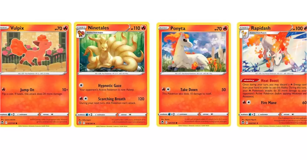 The Cards Of Pokémon TCG: Silver Tempest Part 5: Vulpix & Ponyta