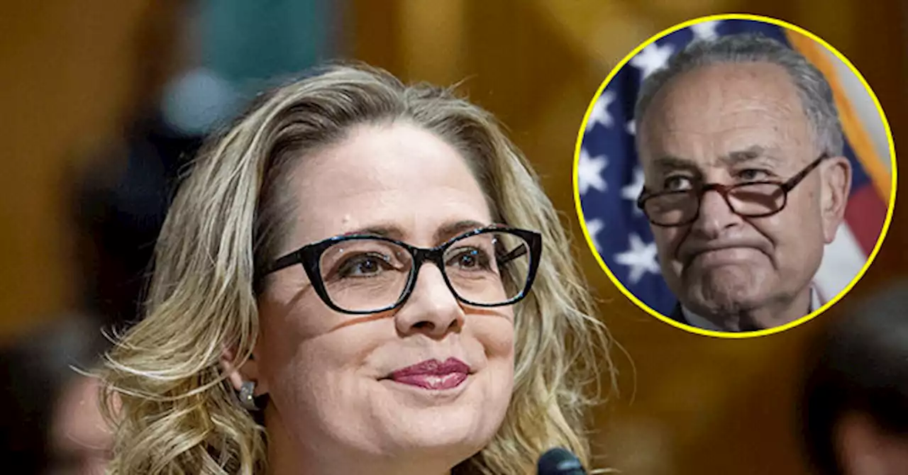 Chuck Schumer Allows Sinema to Keep Committee Posts After She Dumps Party