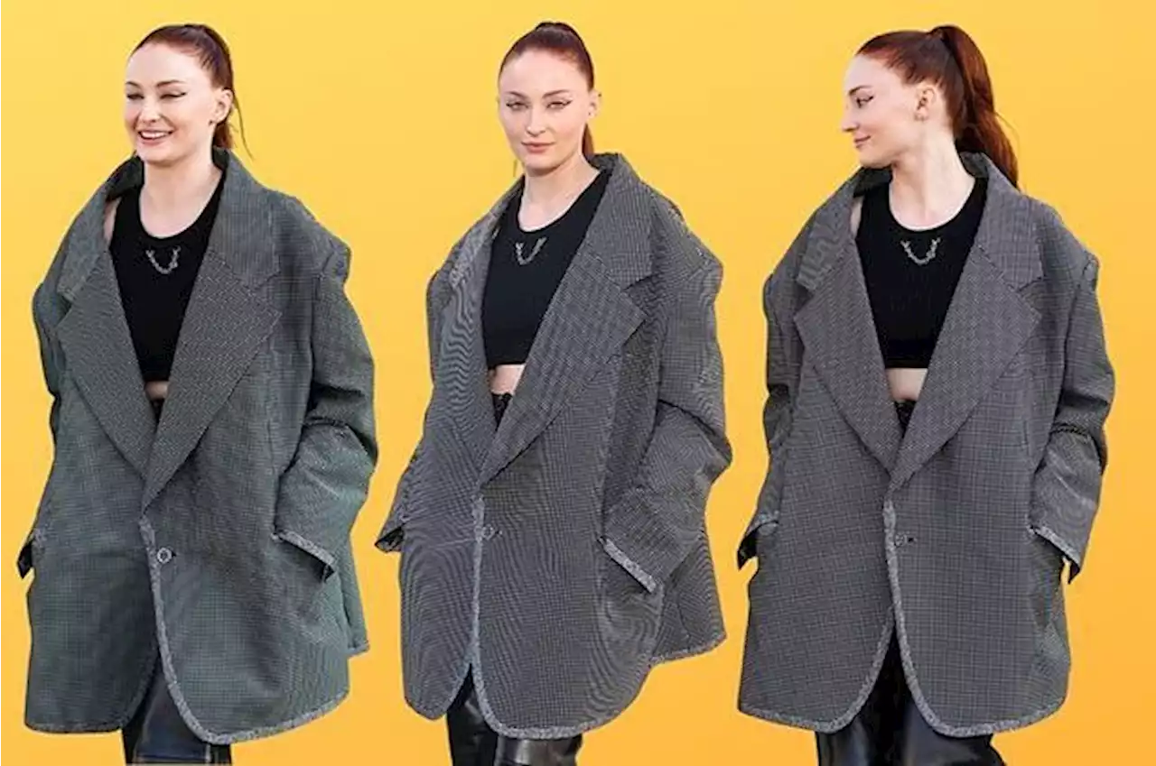 Affordable Versions Of Sophie Turner's Cool Oversized Blazer