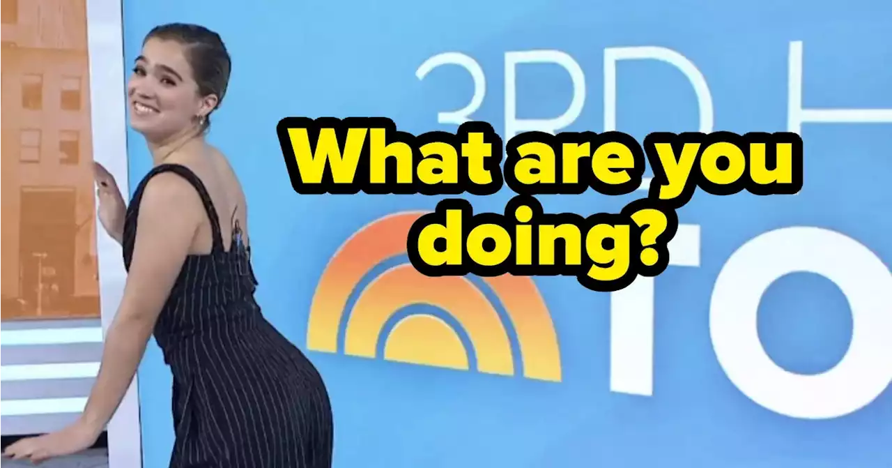 “This Is A Morning Show”: “The White Lotus” Actor Haley Lu Richardson Kept Twerking On “The Today Show” And The Hosts Told Her To Stop