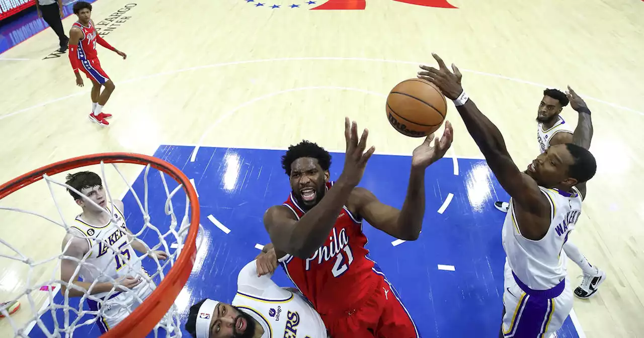 76ers recover in OT after blown lead to beat Lakers 133-122