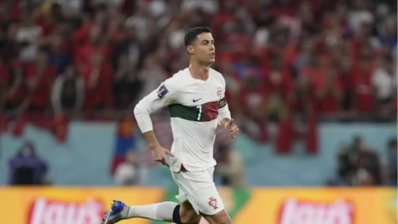 Ronaldo comes on as substitute against Morocco at World Cup