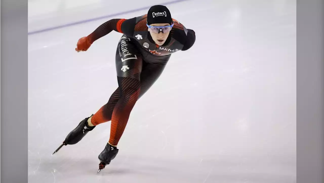 Speedskater Ivanie Blondin embraces beefy race schedule, Canmore's Connor Howe wins silver in Calgary