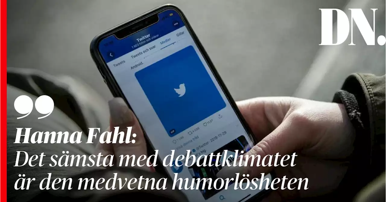 Hanna Fahl: Det sämsta med debattklimatet är den medvetna humorlösheten