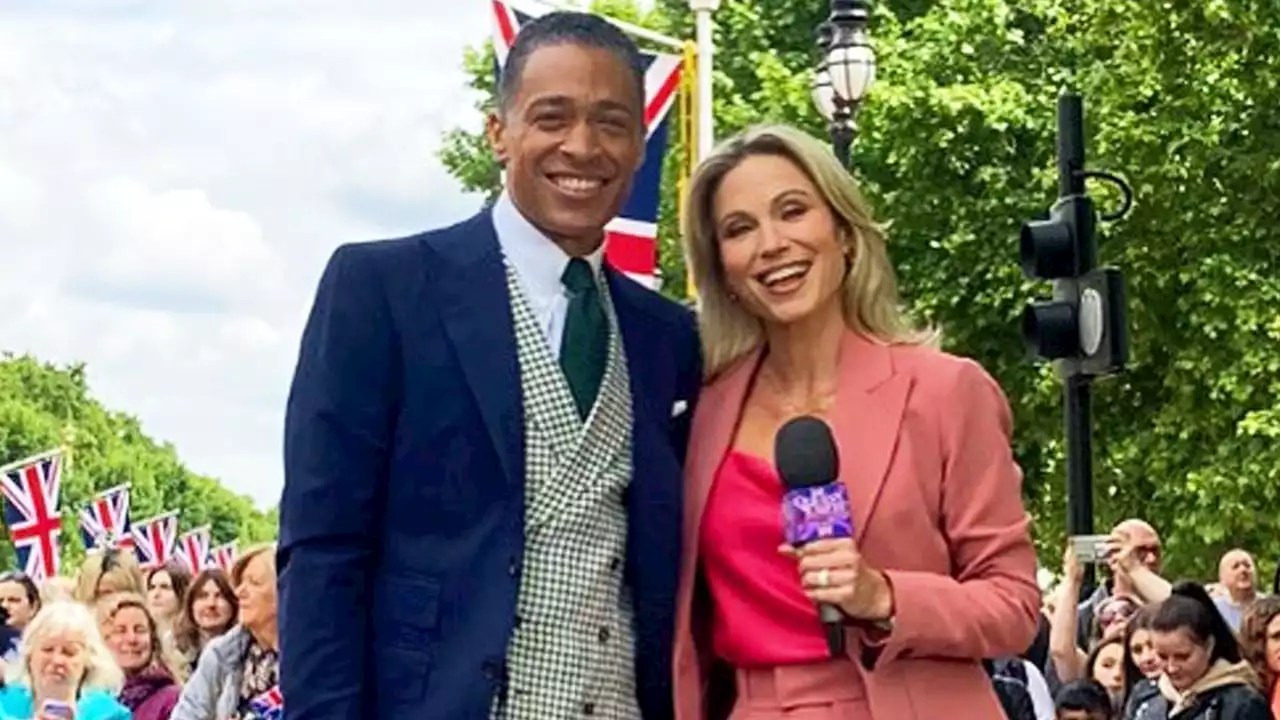 T.J. Holmes, Amy Robach Are 'Together' But 'Laying Low,' Source Says