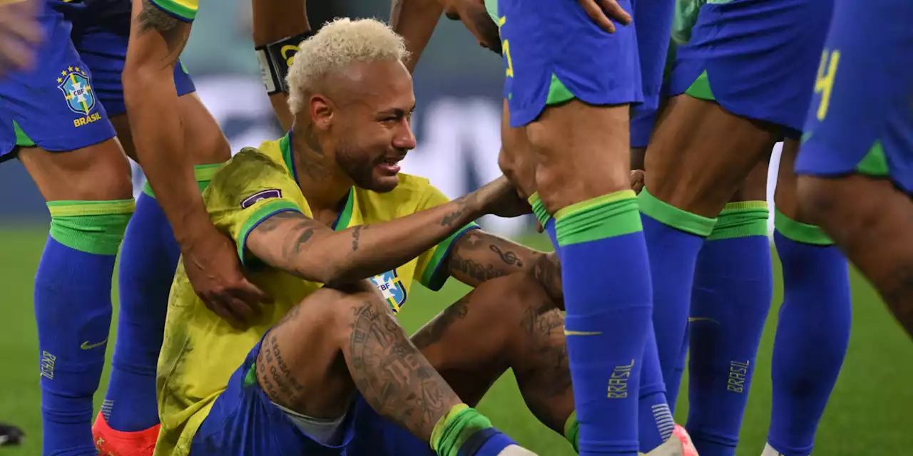 Coupe du monde 2022 : Neymar se dit «détruit psychologiquement» après la défaite du Brésil