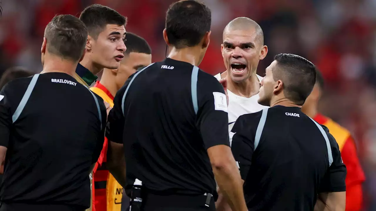 Bitter Portugal stars blame referee after World Cup exit and say 'give the title to Argentina now'