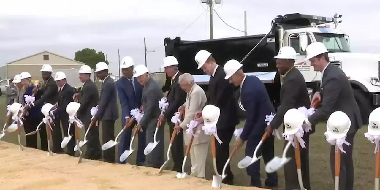 Groundbreaking ceremony held for Mobile International Airport terminal project