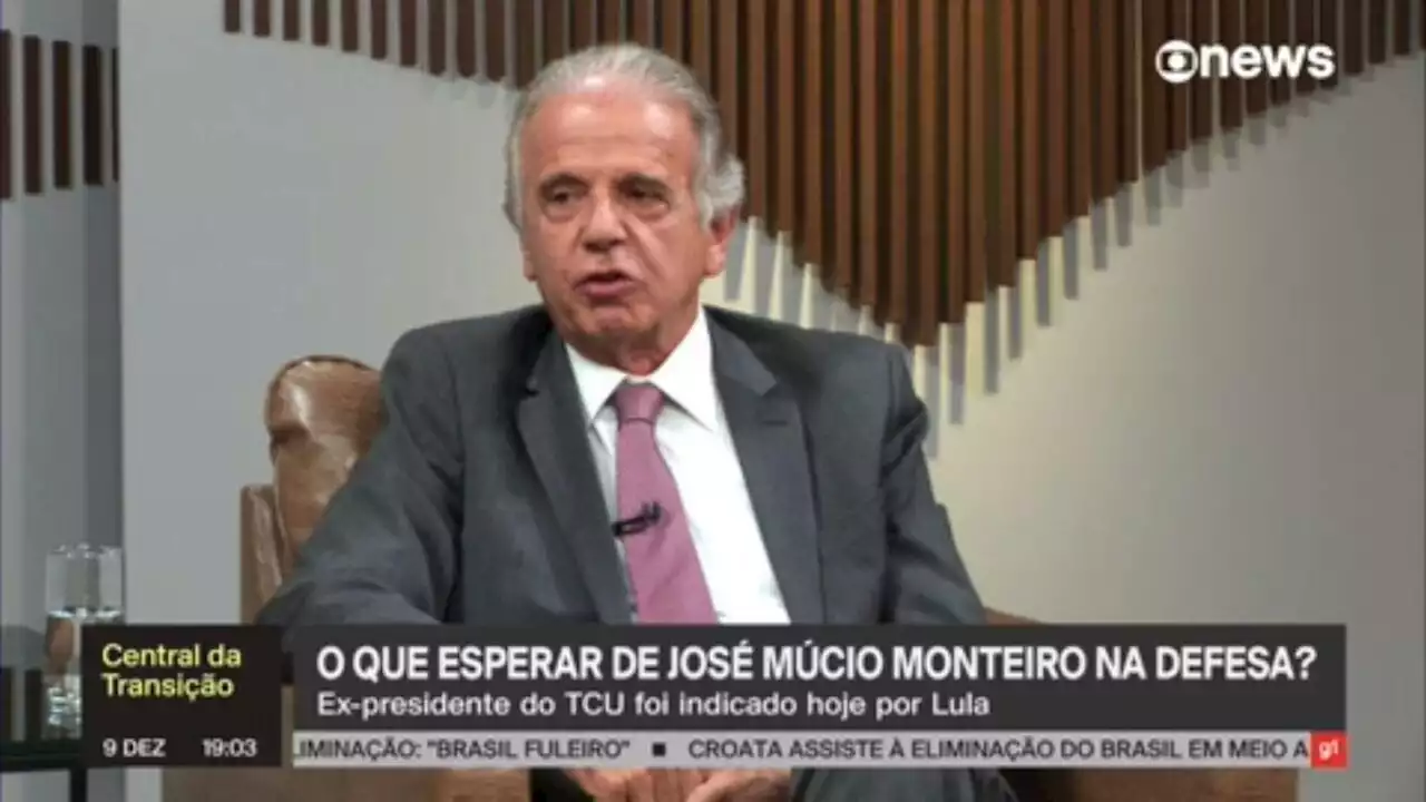 Futuro ministro da Defesa de Lula, José Múcio fala em 'despolitizar' e 'despartidarizar' Forças Armadas