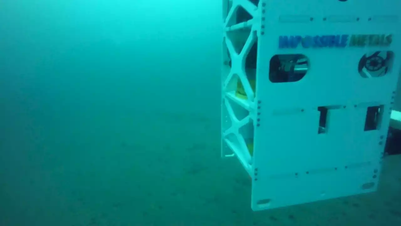 This seabed mining UAV has completed its proof of concept operation