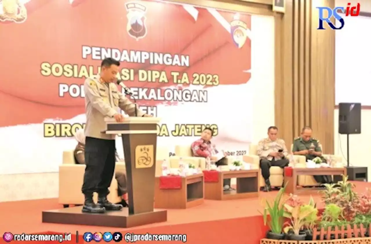 2023, Anggaran Polres Pekalongan Naik 11,6 Persen