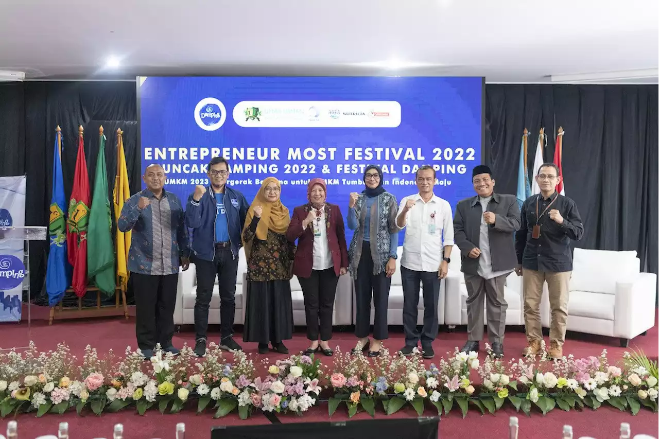 Dukung Keberlanjutan UMKM, Program Damping Gelar Entrepreneur Most Festival 2022