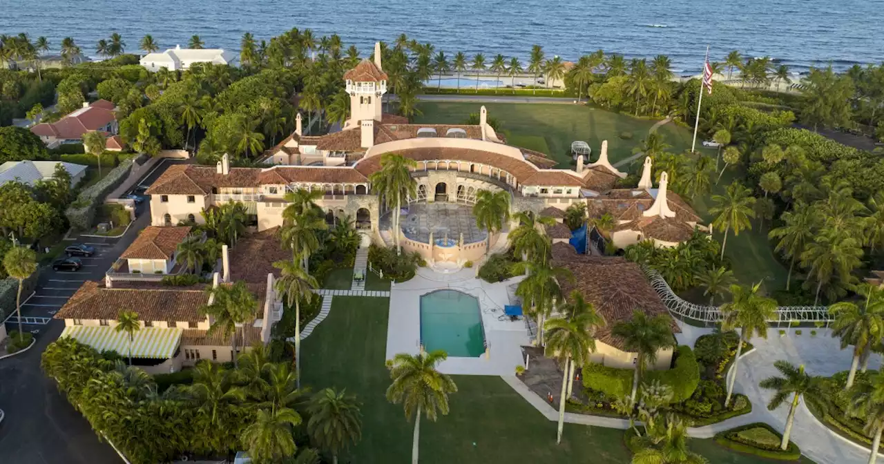 Trump lawyers in court for sealed hearing in Mar-a-Lago case