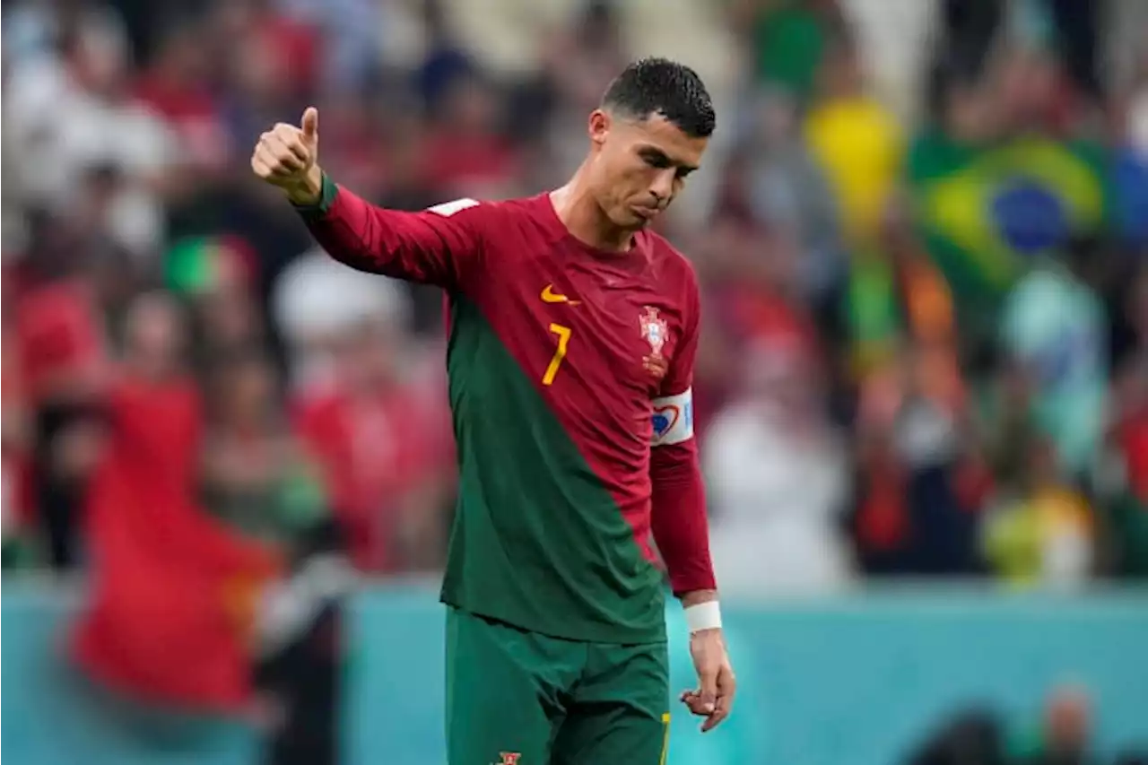 Ronaldo benched against Morocco in World Cup quarterfinals