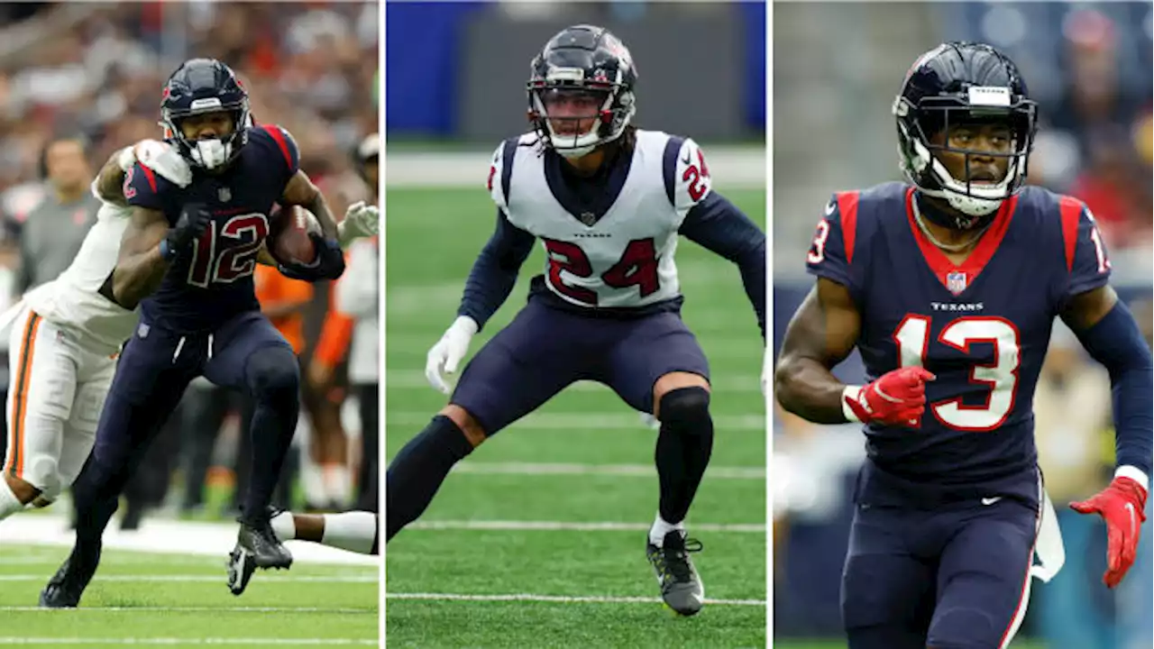 Texans’ Brandin Cooks, Nico Collins, Derek Stingley Jr. expected to miss Cowboys game