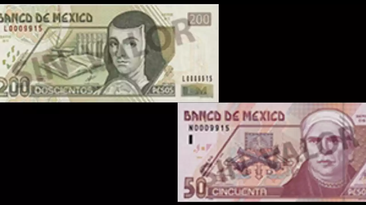 ¿Cuáles son los billetes que saldrán de circulación en 2023?