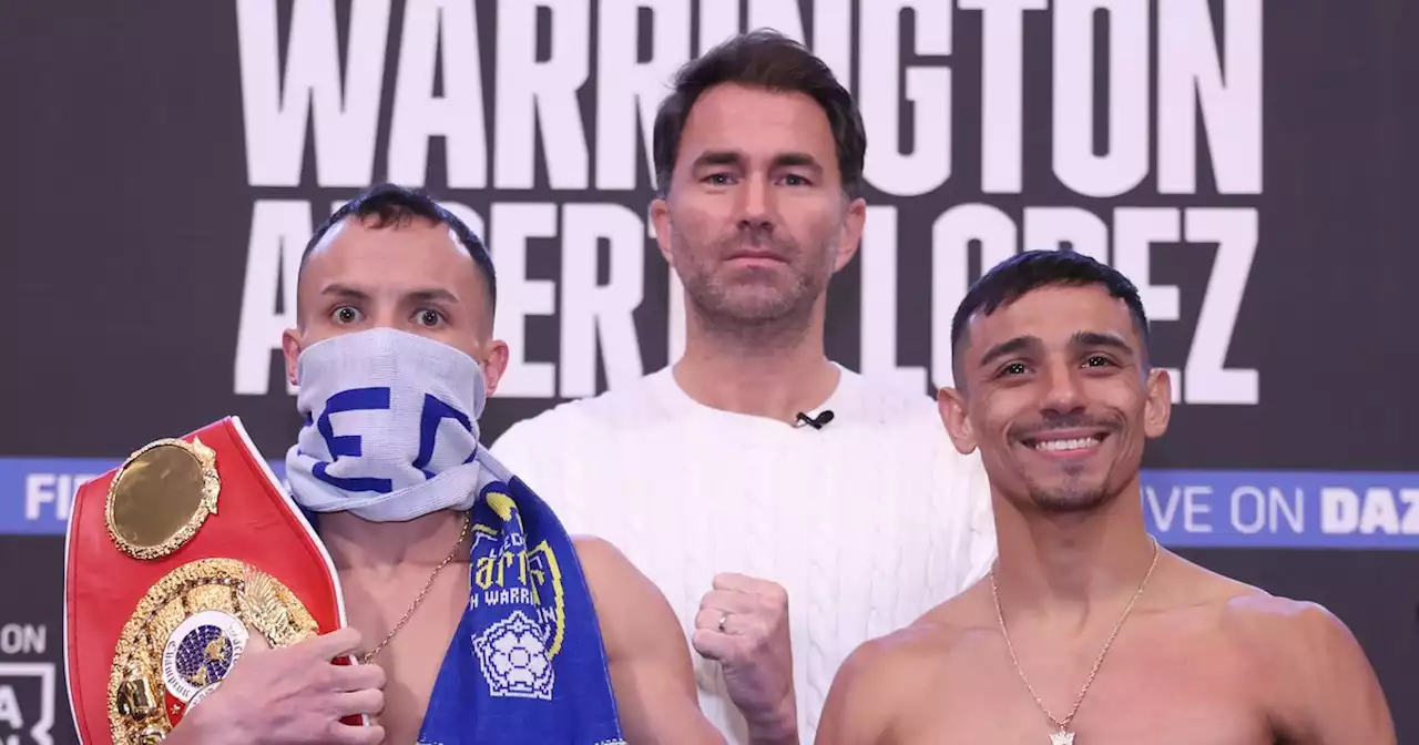 Warrington vs Lopez fight time, undercard, TV channel and cost