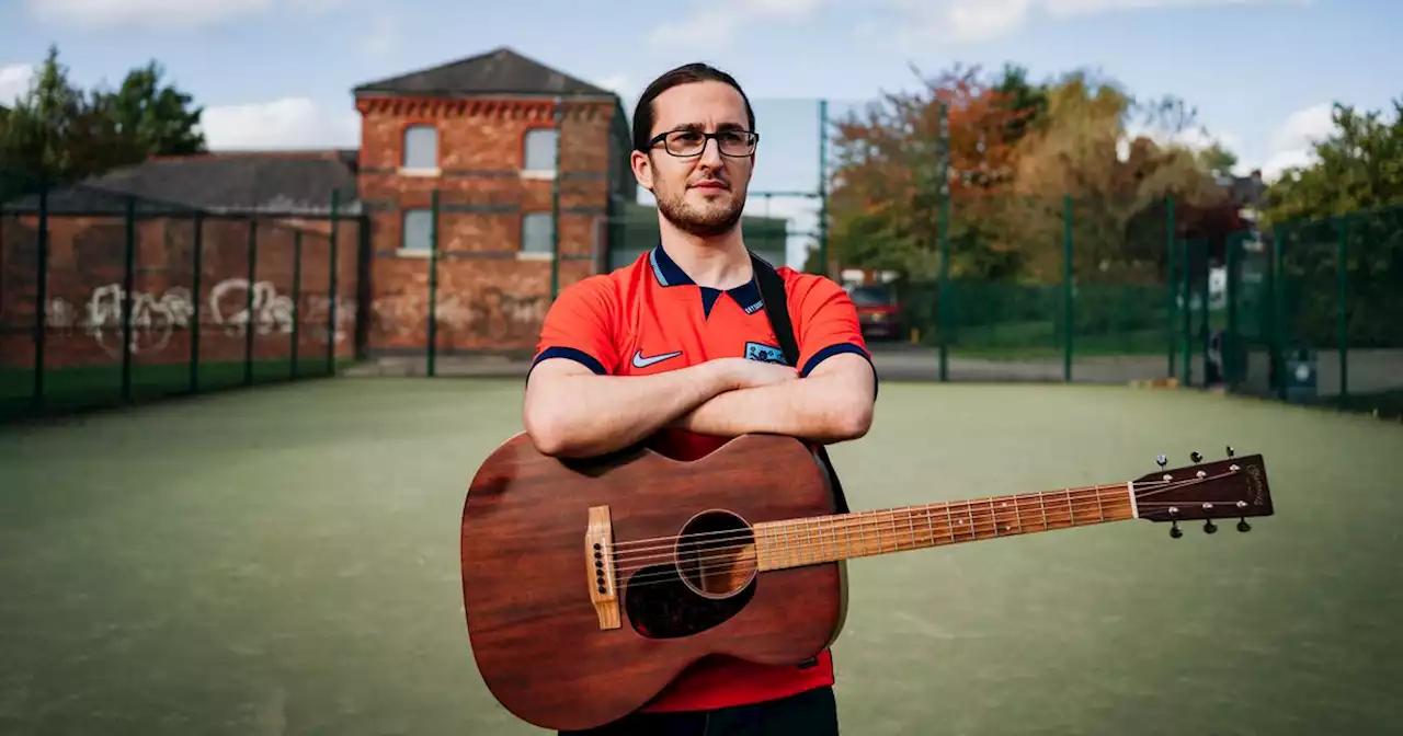 Greater Manchester barber trying to score a Christmas number one for England