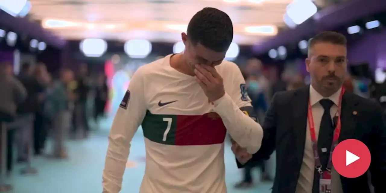 WM 2022: Hier verlässt Ronaldo unter Tränen das Stadion