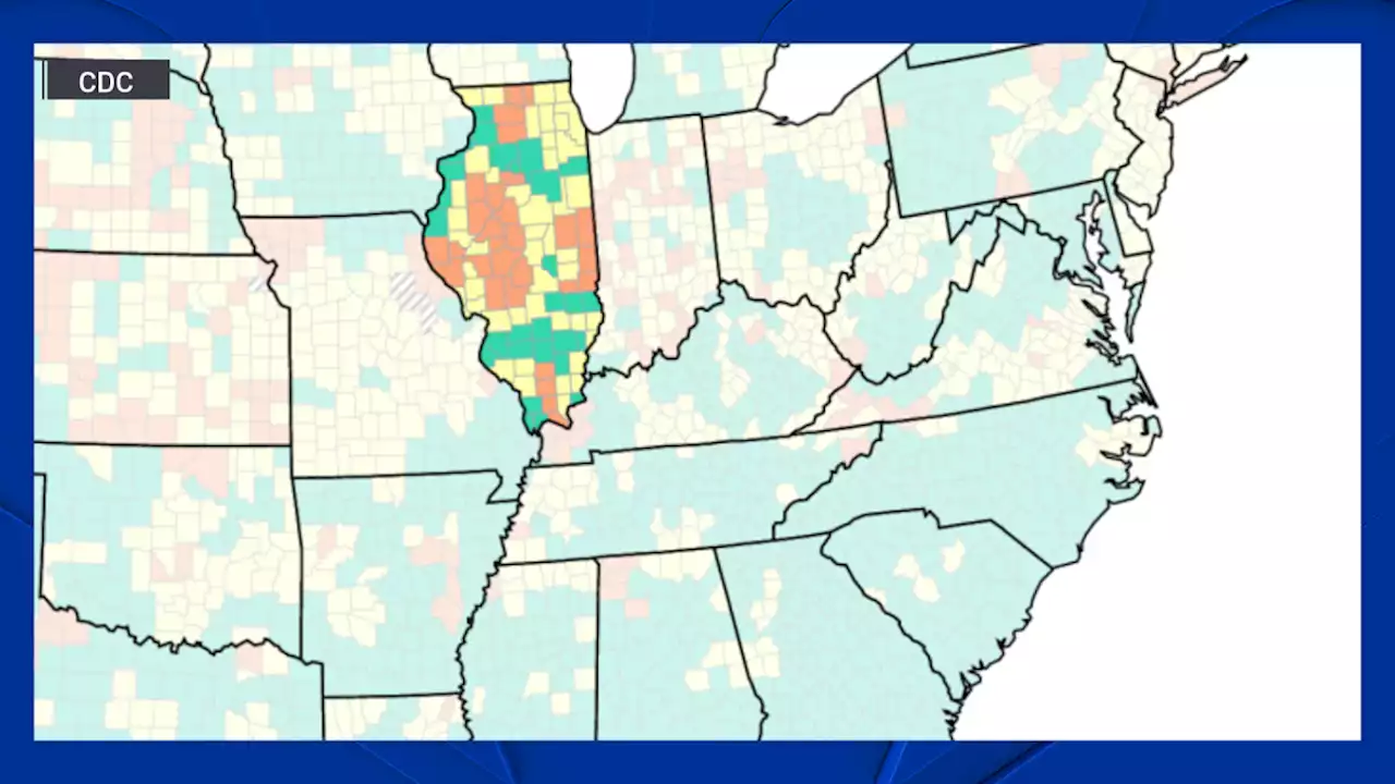 Masks Recommended in 29 Illinois Counties With ‘High' COVID Community Level Status