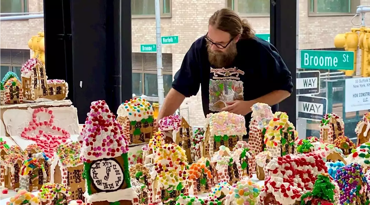 NYC Artist Brings Gingerbread Lane to the Essex Market